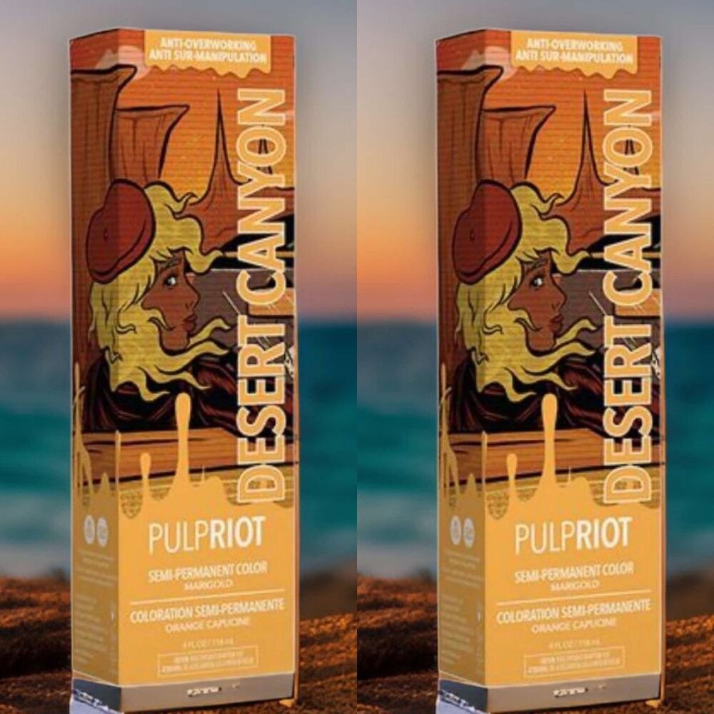 Pulp Riot Desert Canyon Semi Permanent Color 4 oz- 2 units